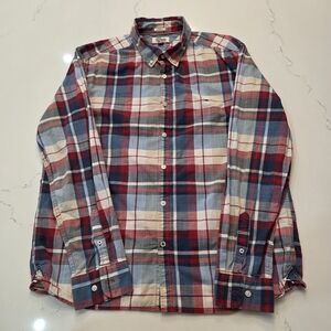 Tommy Hilfiger denim button-down shirt - Men's size Xlarge slim fit